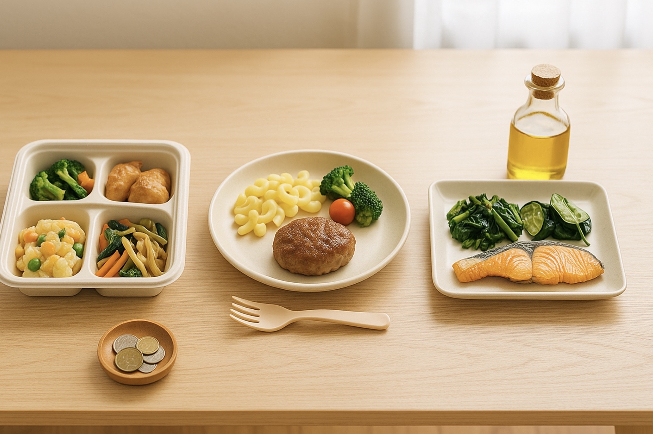 宅食サービス比較表でわかること