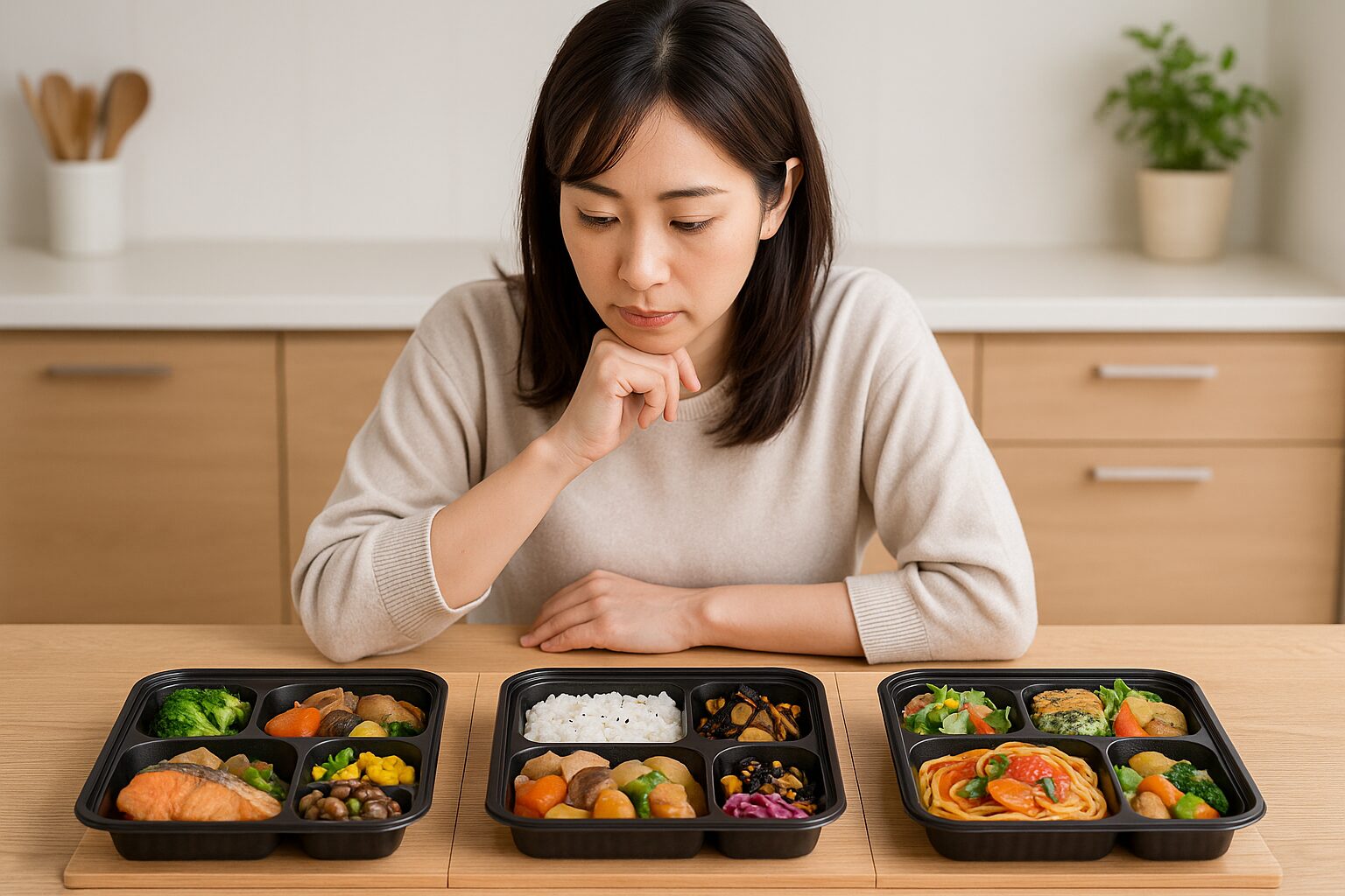 他社3社の比較表(nosh/ワタミの宅食/ヨシケイ )