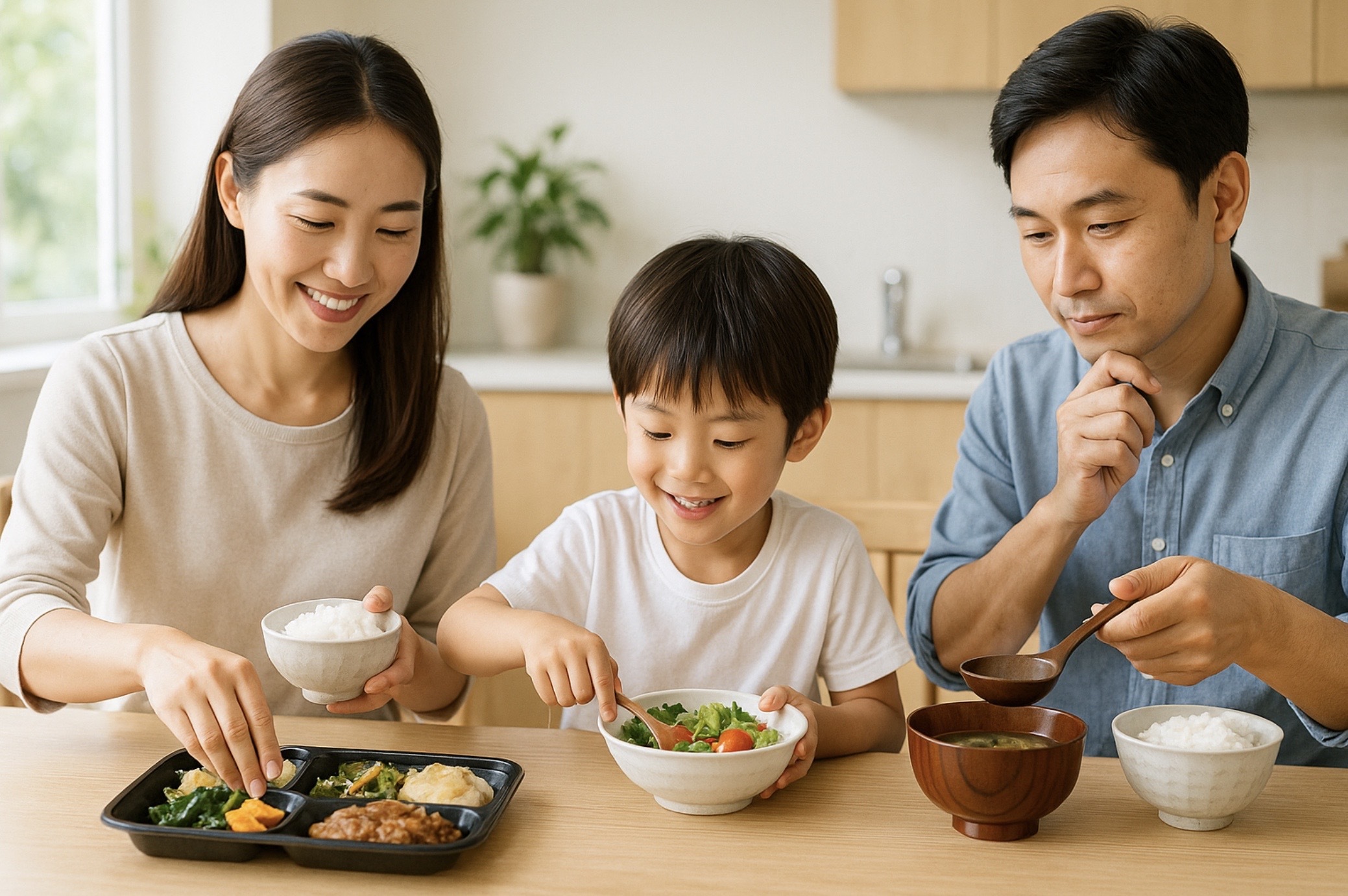 ご飯との併用のあり方