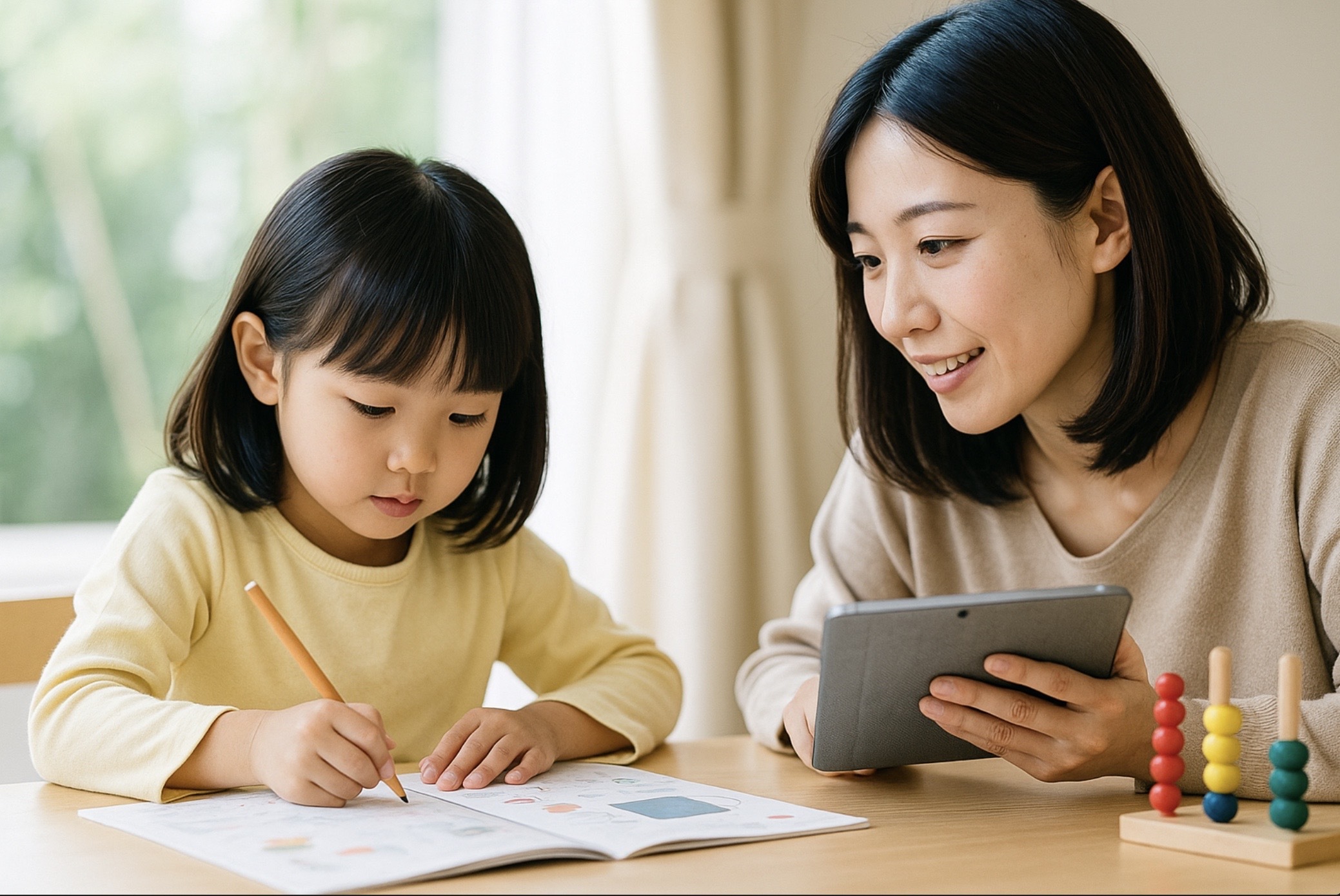 幼児コースは体験重視かワーク学習か