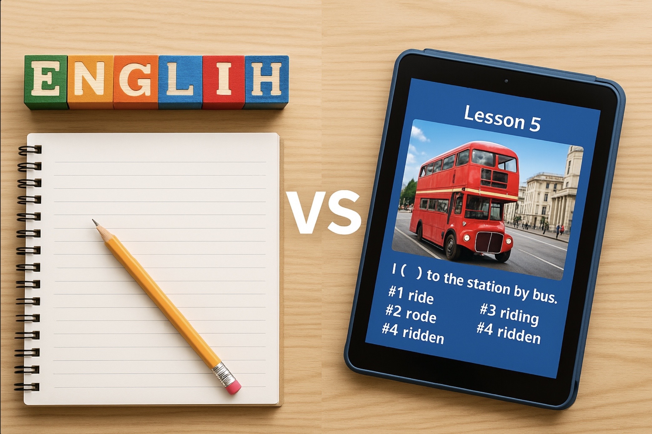 英語やタブレット学習の仕様を比較